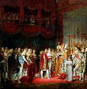 Georges Rouget Marriage of Napoleon I and Marie Louise. 2 April 1810. Germany oil painting artist